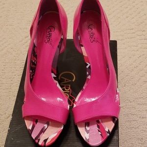 Carlos Santana pink stilettos size 8
